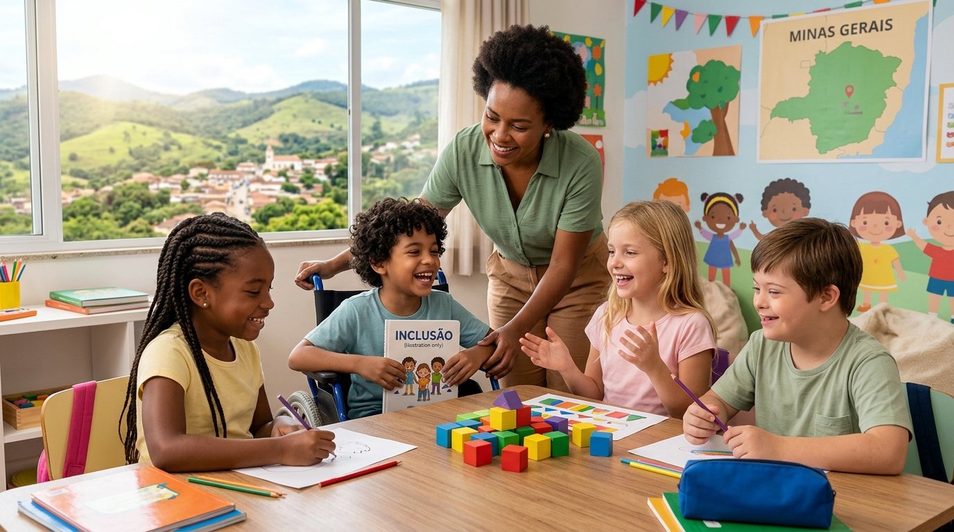 Nas trilhas da Educação Inclusiva - Carmo do Cajuru