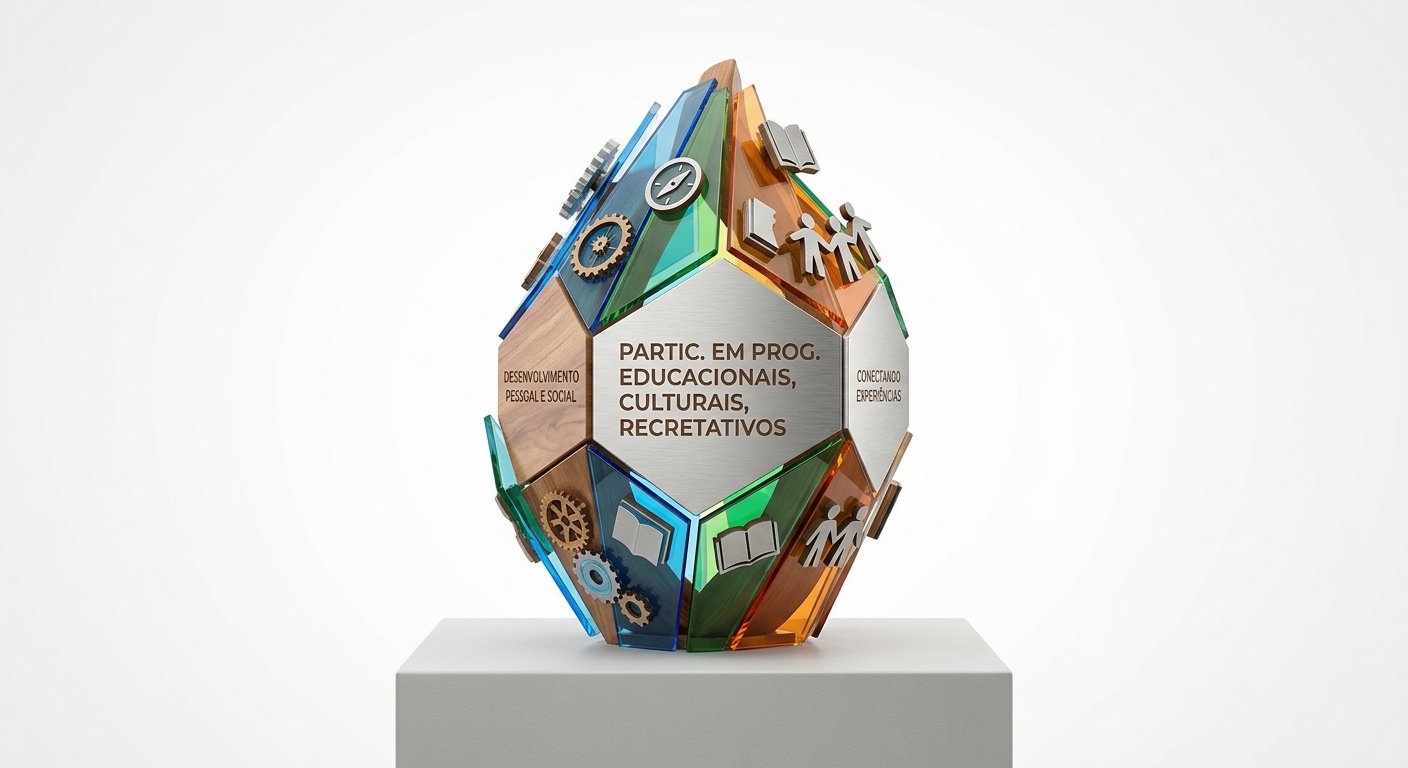Partic. em Prog. Educacionais, Culturais, Recretativos